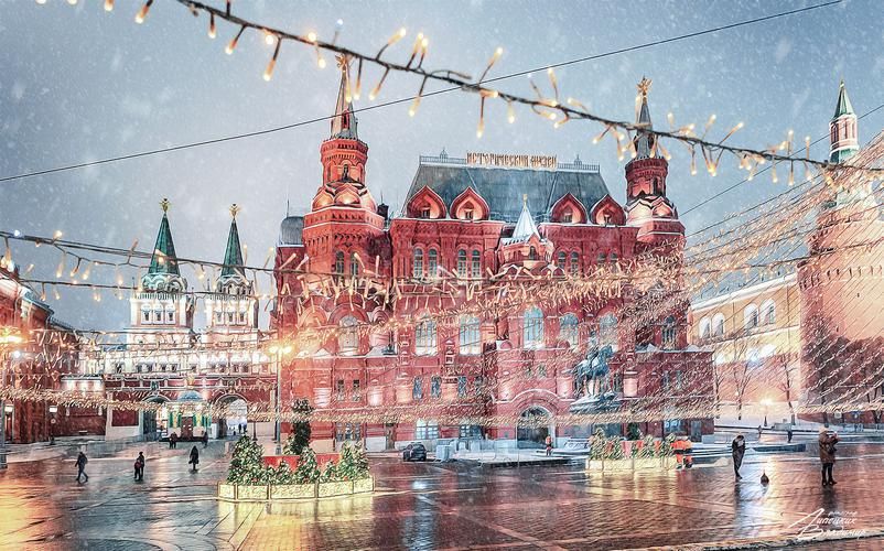 Автобус| Москва под снежные сказки из Ижевска